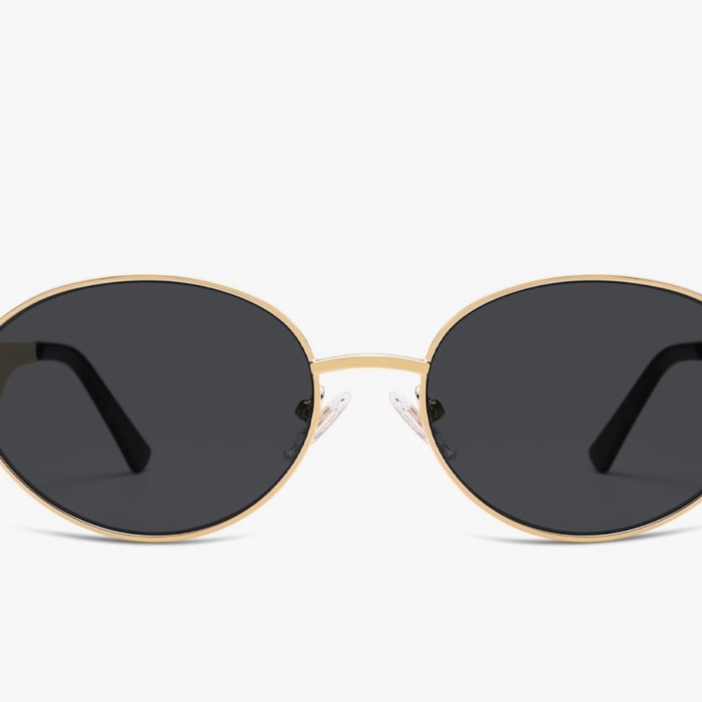 SOJOS Retro Oval Sunglasses for Women Trendy Classic Shades UV400 Protection